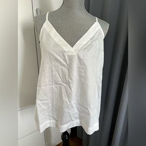 ATHLETA COTTON DREAMS
SLEEP CAMI, Large, White NWT
